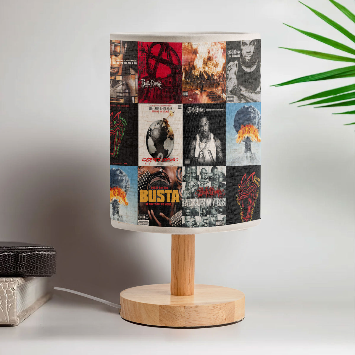 Busta Rhymes Album Cover Lamp – Classic Hip-Hop Legacy Table Light