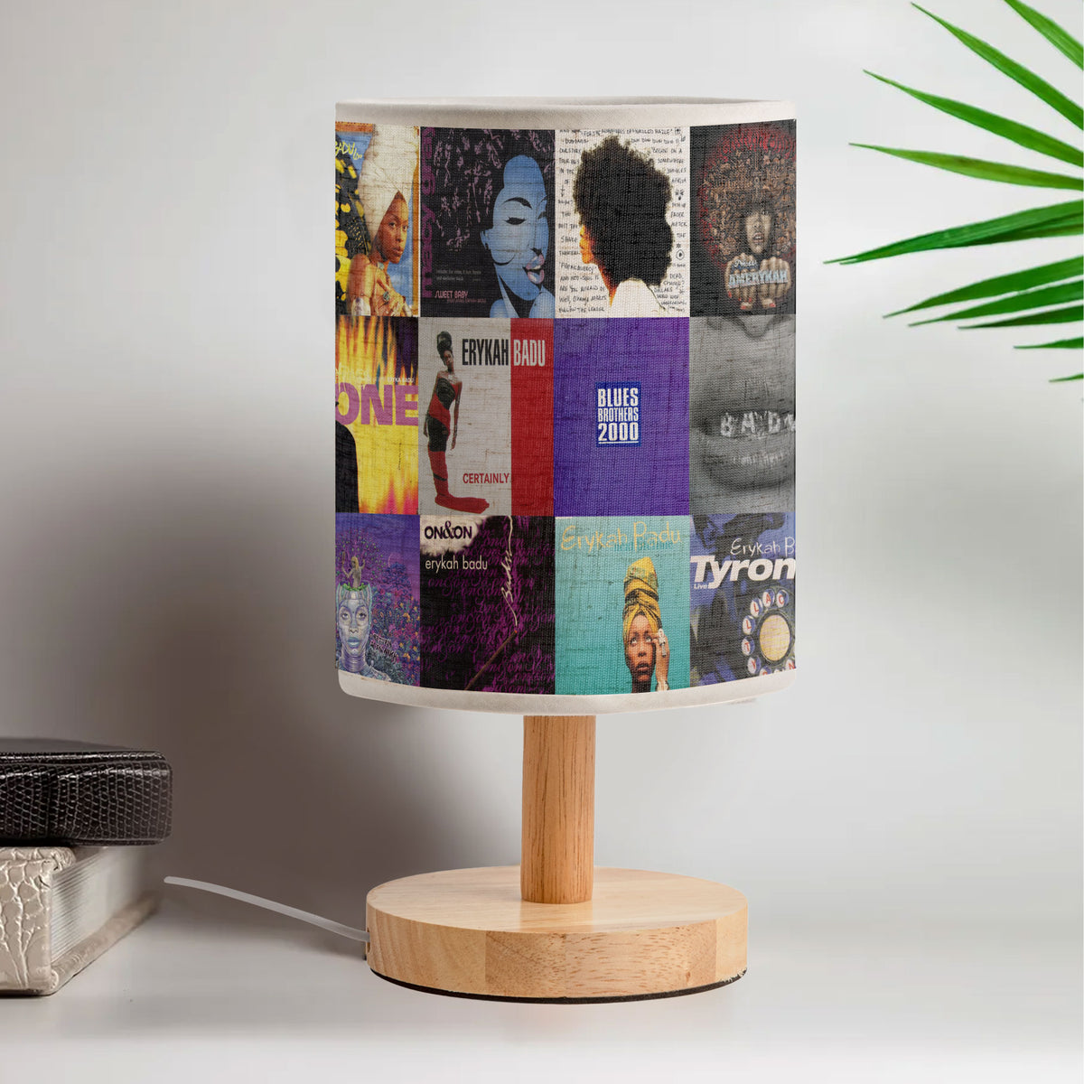 Erykah Badu Album Cover Lamp – Neo Soul Icon Table Light