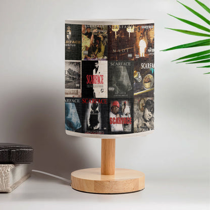 Scarface Album Cover Lamp – Southern Hip-Hop Storytelling Table Light