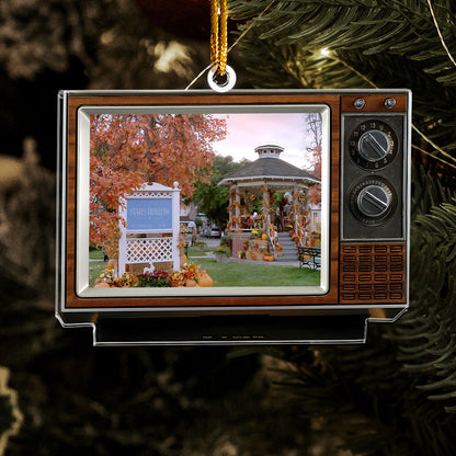 🎄 Stars Hollow Acrylic Ornament – Gilmore Girls TV Keepsake