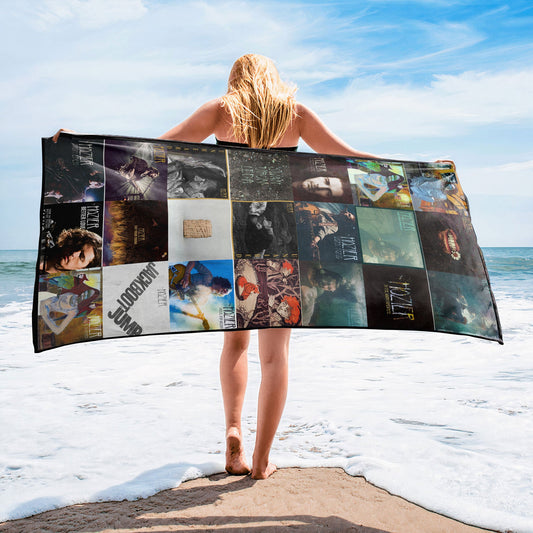 Hozier Beach Towel – Album Cover Collage Indie Rock Towel