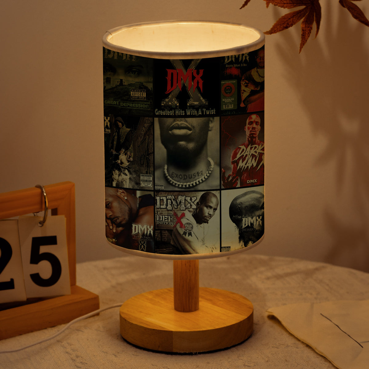 DMX Album Cover Lamp – Hardcore Hip-Hop Legacy Table Light