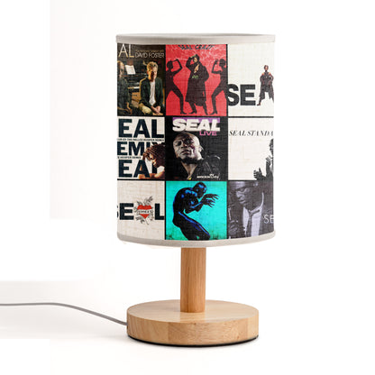 Seal Album Cover Lamp – Soulful Pop Classics Table Light