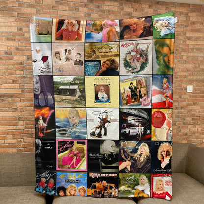 Dolly Parton Sherpa Blanket – A Country Music Icon, Wrapped in Warmth