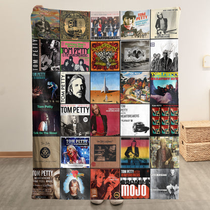 Tom Petty Sherpa Blanket – A Tribute to Heartland Rock Legends