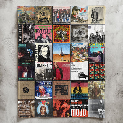 Tom Petty Sherpa Blanket – A Tribute to Heartland Rock Legends