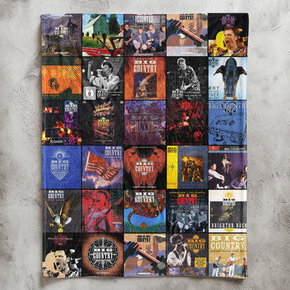 Big Country Sherpa Blanket – A Timeless Tribute to Their Anthemic Legacy