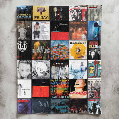 Radiohead Sherpa Blanket – A Tribute to Every Era