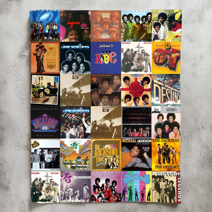 Jackson 5 Sherpa Blanket – A Heartwarming Tribute to Motown Magic