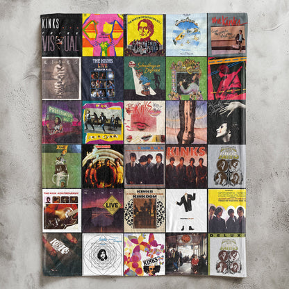 The Kinks Sherpa Blanket – A Warm Tribute to One of Rock’s Most Timeless Storytellers