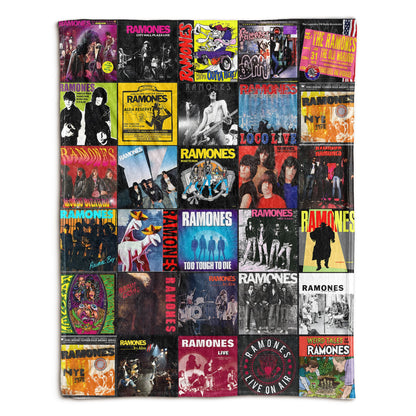 Ramones Sherpa Blanket – A Punk Rock Time Machine for True Fans