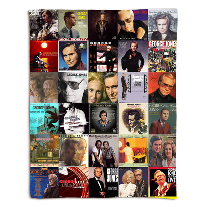 George Jones Sherpa Blanket – A Country Legend Remembered