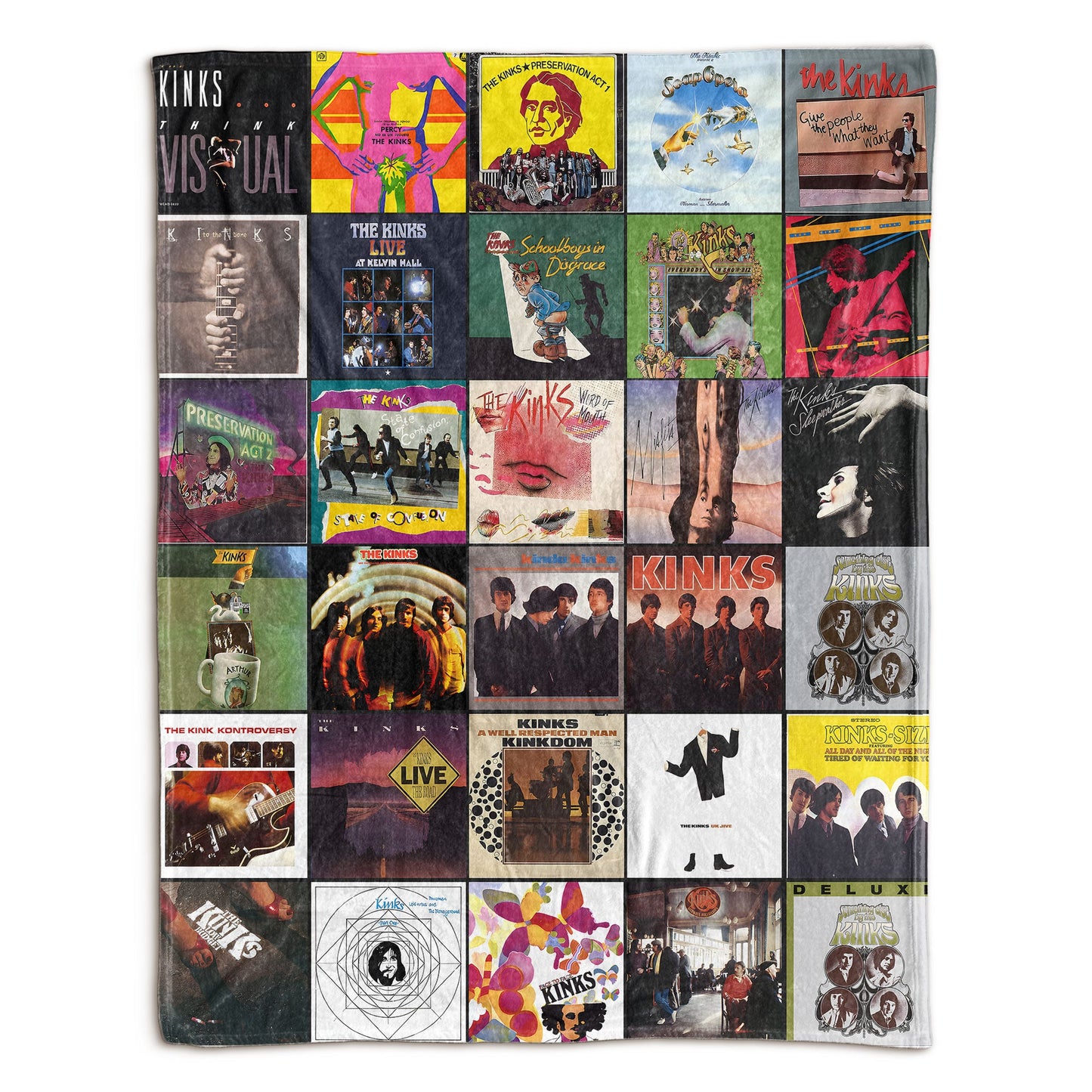 The Kinks Sherpa Blanket – A Warm Tribute to One of Rock’s Most Timeless Storytellers