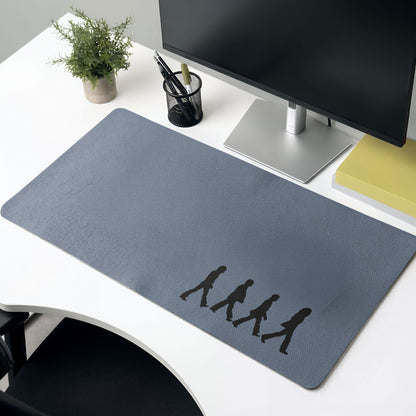 The Beatles Abbey Road Silhouette Desk Mat – Non-slip Office Gift Keyboard Pad Birthday Gift For Music Lovers