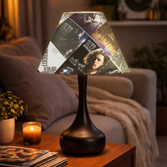 Hozier Table Lamp – Cylinder & Pyramid Design Music Decor