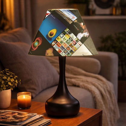 Pearl Jam Table Lamp – Cylinder & Pyramid Design Music Decor