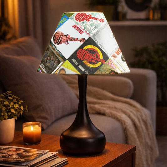 The Monkees Table Lamp – Cylinder & Pyramid Design Music Decor