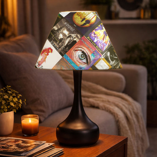 Widespread Panic Table Lamp – Cylinder & Pyramid Design Music Decor