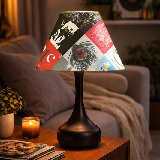 XTC Table Lamp – Cylinder & Pyramid Design Music Decor