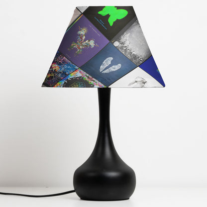 Coldplay Album Collage Table Lamp – Modern Rock Music Decor