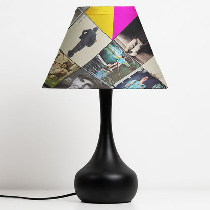 James Taylor Table Lamp – Cylinder & Pyramid Design Music Decor
