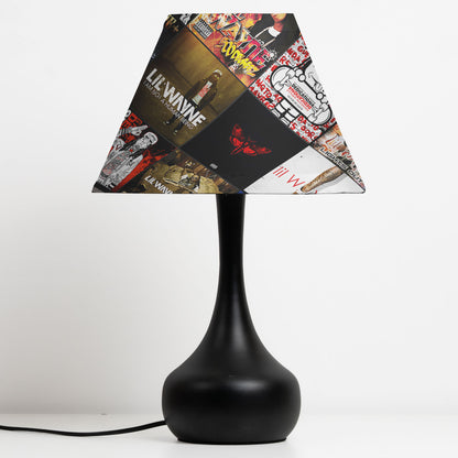 Lil Wayne Table Lamp – Cylinder & Pyramid Design Music Decor