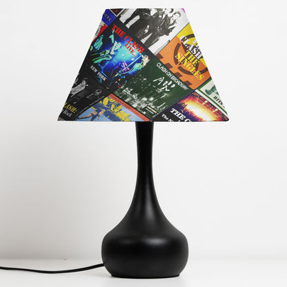 The Clash Table Lamp – Cylinder & Pyramid Design Music Decor
