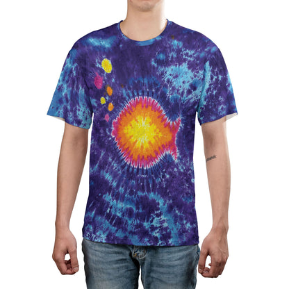 Phish Band Festival Tie Dye Shirt Graphic T-Shirt – Rock Music Trippy Graphic Unisex Tee