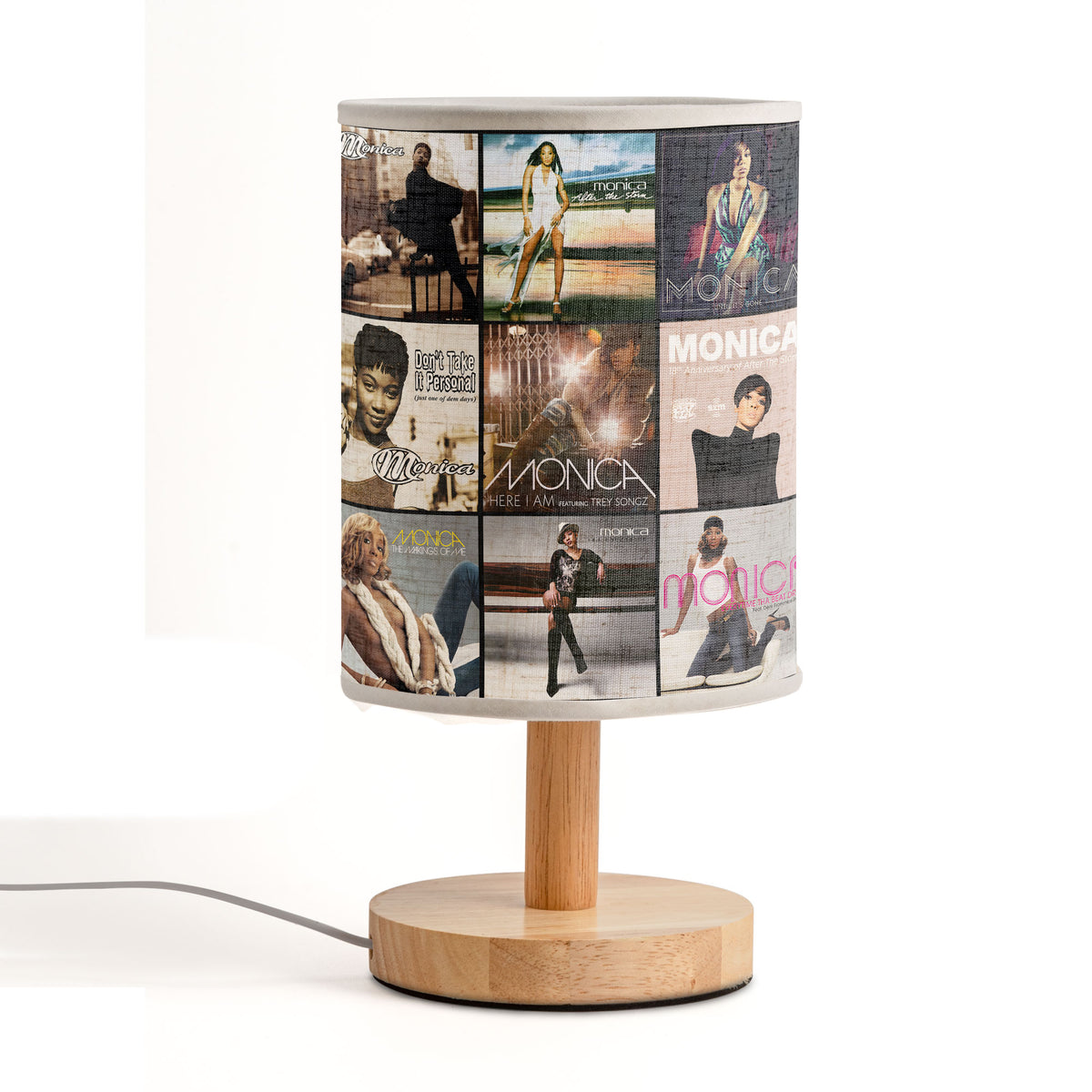 Monica Album Cover Lamp – Classic R&B Soul Table Light