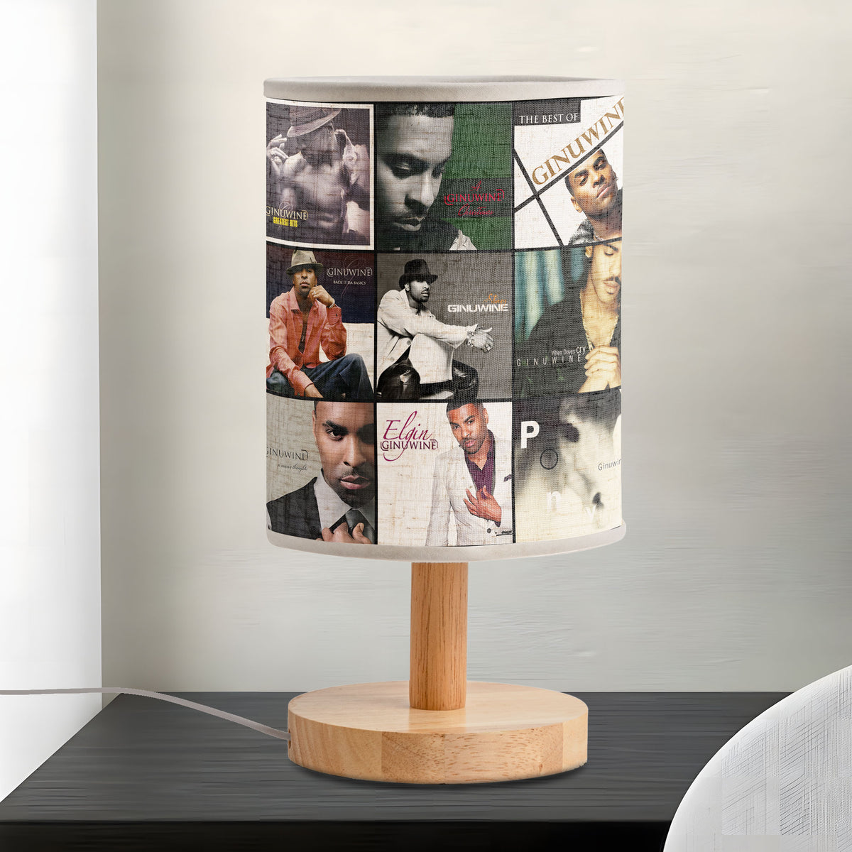 Ginuwine Album Cover Lamp – Classic ’90s R&B Soul Table Light