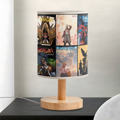Hellblazer Table Lamp – John Constantine Comic Night Light for Bedroom & Desk Decor