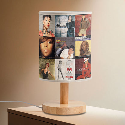 Monica Album Cover Lamp – Classic R&B Soul Table Light