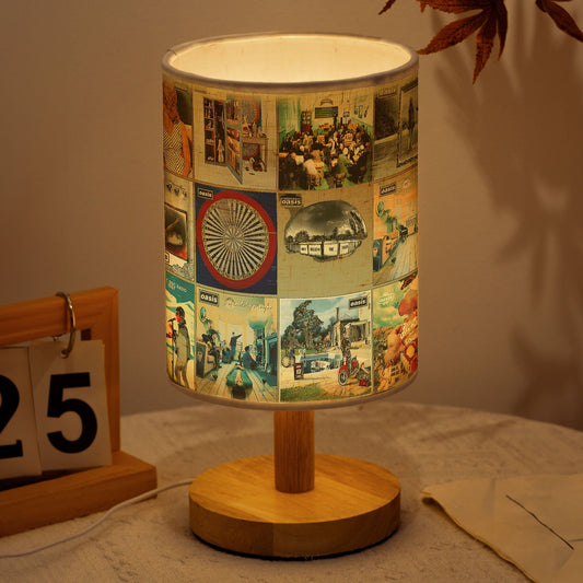 Wonderwall Dreams – Oasis Album Art Fabric Lamp