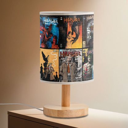 Hellblazer Table Lamp – John Constantine Comic Night Light for Bedroom & Desk Decor