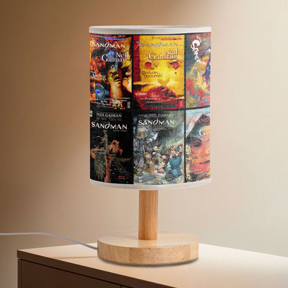 The Sandman Table Lamp – Neil Gaiman Comic Night Light for Bedroom & Desk Decor