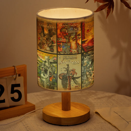 The Sandman Table Lamp – Neil Gaiman Comic Night Light for Bedroom & Desk Decor