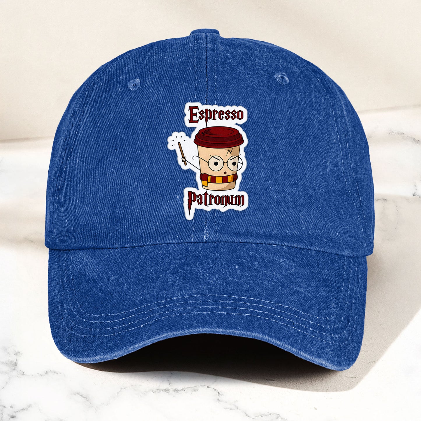 “Espresso Patronum” Funny Wizard Coffee Cap