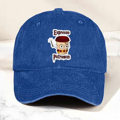 “Espresso Patronum” Funny Wizard Coffee Cap