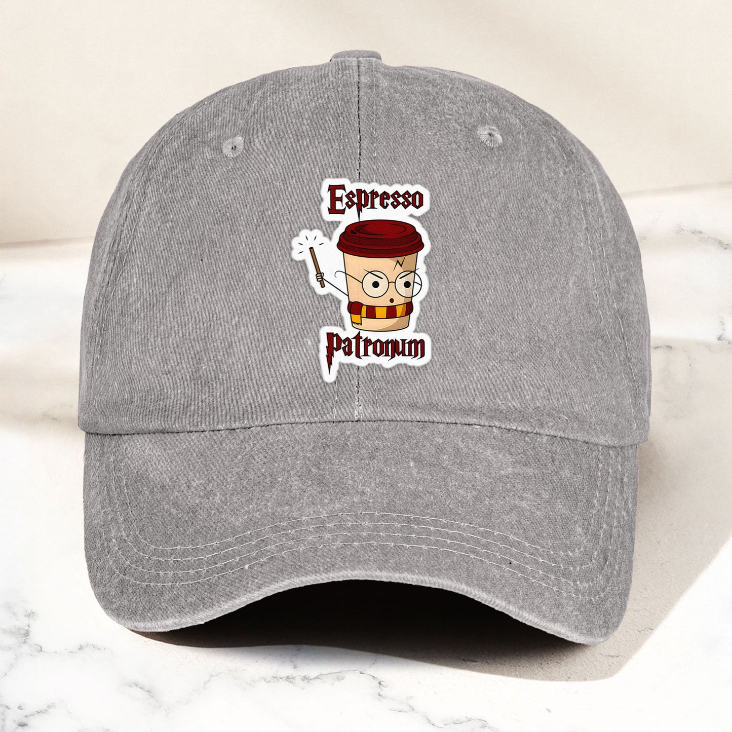 “Espresso Patronum” Funny Wizard Coffee Cap