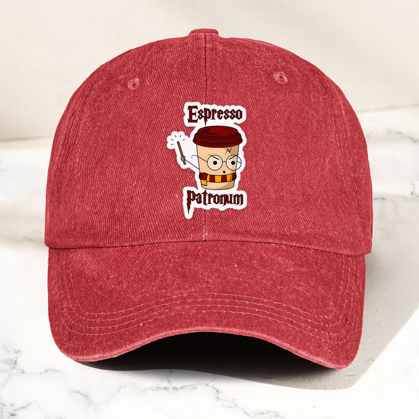 “Espresso Patronum” Funny Wizard Coffee Cap