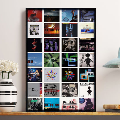 Depeche Mode Poster – Moments of Silence, Desire, and Sound