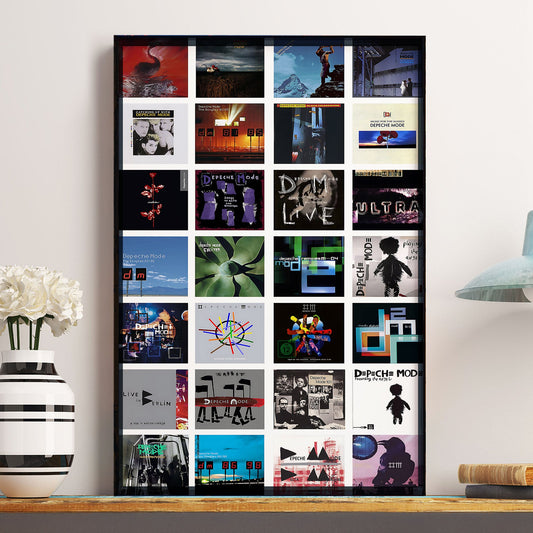 Depeche Mode Poster – Moments of Silence, Desire, and Sound