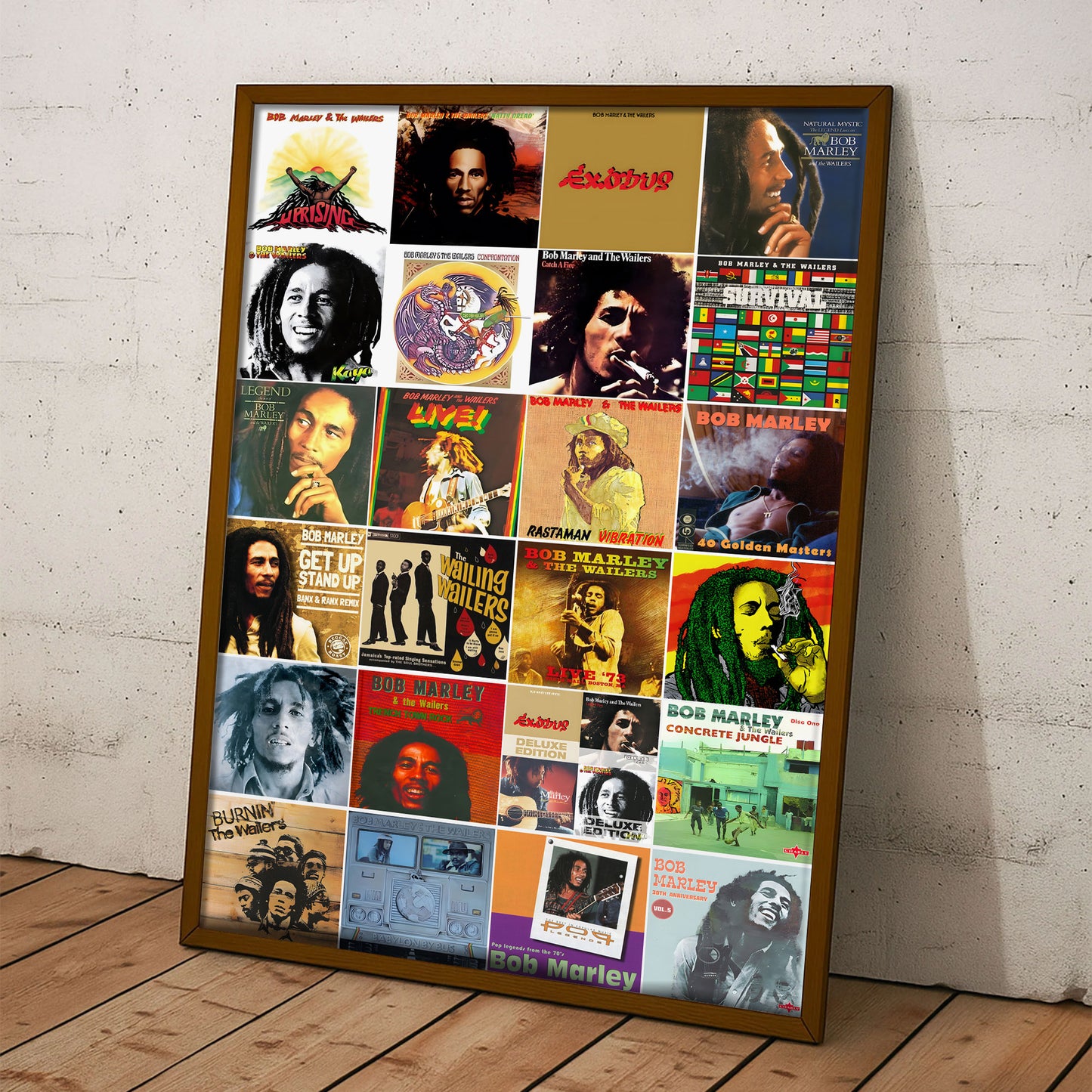 Bob Marley Poster – Moments of Freedom, Faith, and Inner Peace