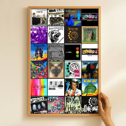 Blink-182 Poster – Loud Moments of Youth, Chaos, and Growing Up