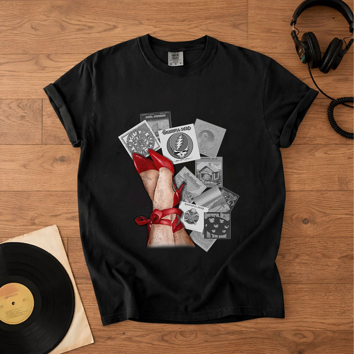 Vintage Grateful Dead Inspired Comfort Tee – Classic Rock Music Graphic Shirt