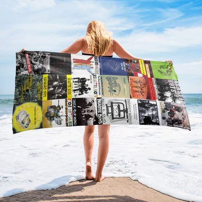 Beastie Boys Beach Towel – Album Cover Collage Hip-Hop Towel