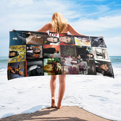 Rick Springfield Beach Towel – Album Cover Collage Classic Rock Towel