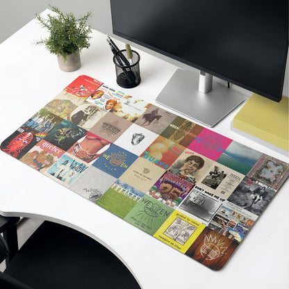 Ween Band Album Collage Print Desk Mat – Non-slip Office Gift Keyboard Pad Birthday Gift For Music Lovers