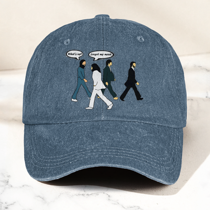 Abbey Road Denim Dad Cap – Iconic Walk ( With BOX)