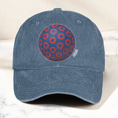 Phish Donut Holographic Denim Cap – Retro Music Phish Cap Gift For Dad (With Box)